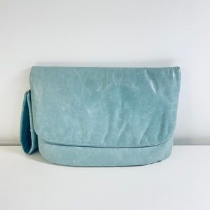 M0851 Leather Flap Clutch